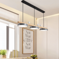 SimaAvize Modern Led Wood Avize