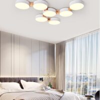 SimaAvize Minimalist Led Avize 7'li(beyaz)