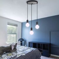 SimaAvize Retro Üçlü  Sarkıt Avize