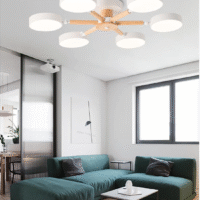 Simaavize Modern Luster Mafsallı Avize-Beyaz