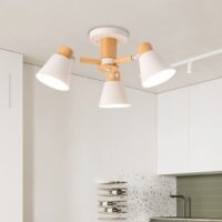 SimaAvize Pretty Ahşap Oynar Avize-3'lü