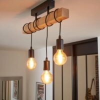 SimaAvize Doğal Masif Ahşap Avize