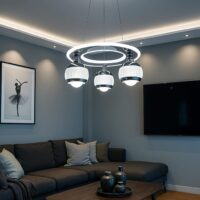 Sima Avize Sr 955 Krom 3'lü Avize