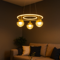 Sima Avize Sr 987 gold3'lü Avize